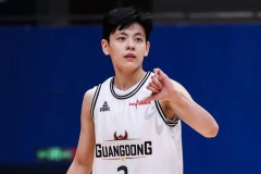 杨舒予任新赛季广东女篮队长 新赛季首战15分6板7助