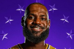 詹姆斯连续22年入选全明星 首次以替补身份参与